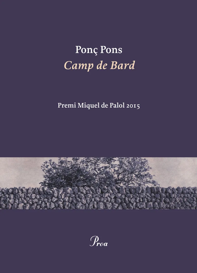CAMP DE BARD -PREMI MIQUEL DE PALOL 2015-