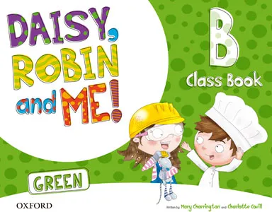DAISY ROBIN & ME B GREEN CLASS BOOK PACK