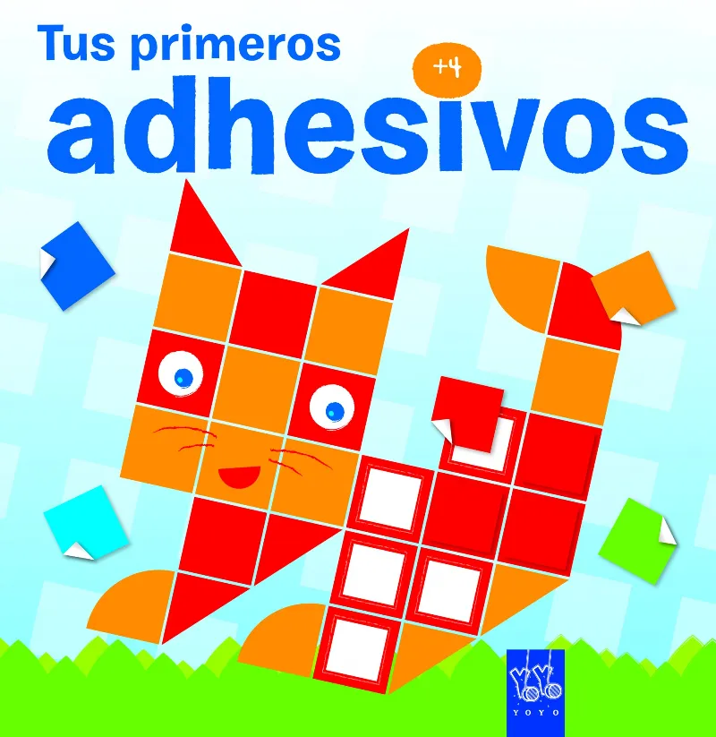 TUS PRIMEROS ADHESIVOS -GATO- 4 AÑOS
