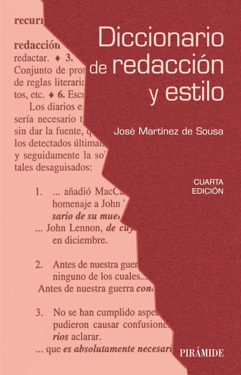DICCIONARIO DE REDACCION Y ESTILO -4ºED.-