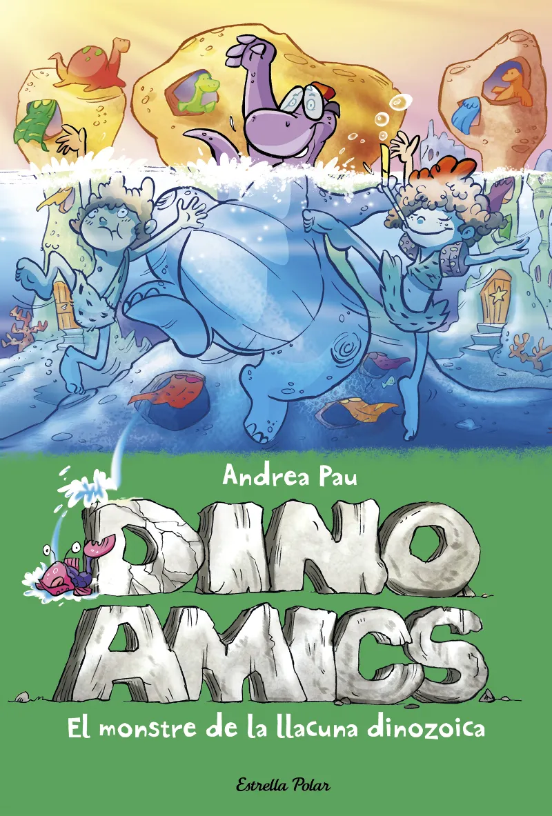 DINO AMICS 7 EL MONSTRE DE LA LLACUNA DINOZOICA