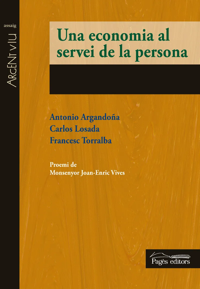 ECONOMIA AL SERVEI DE LA PERSONA,UNA