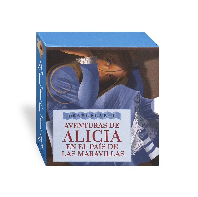 AVENTURAS DE ALICIA EN EL PAIS DE LAS MARAVILLAS -DESPLEGABLE-