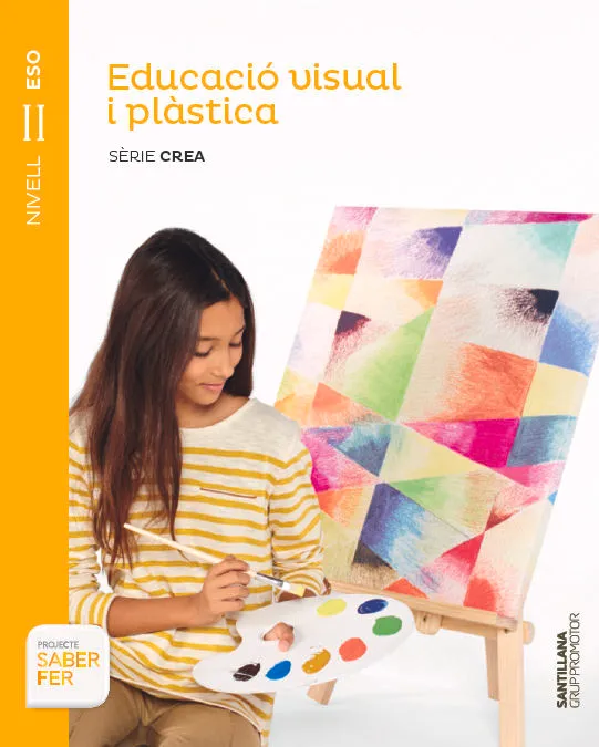 EDUCACIO VISUAL I PLASTICA SERIE CREA NIVEL II ESO