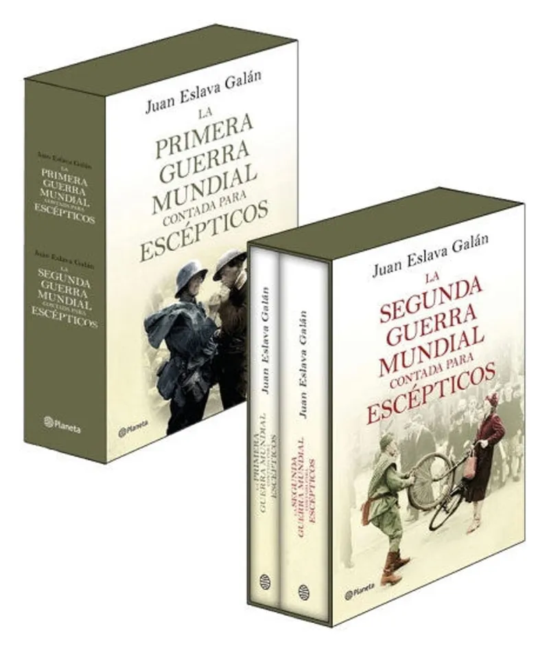 Estuche La primera y segunda guerra mundial contada para escépti + opúsculo