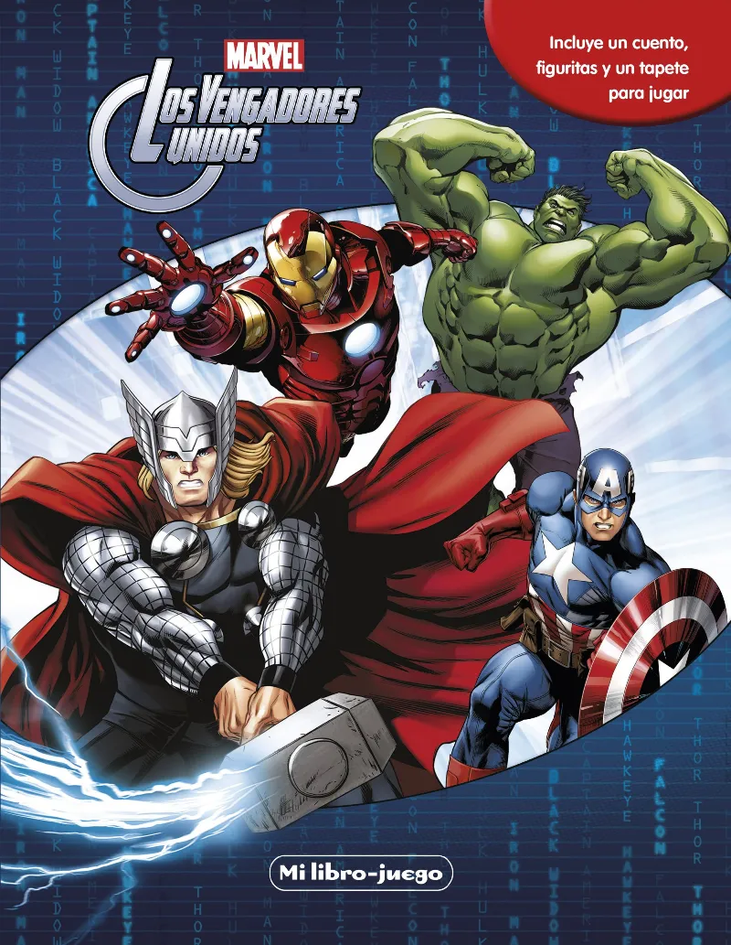 VENGADORES UNIDOS,LOS -MI LIBRO JUEGO-