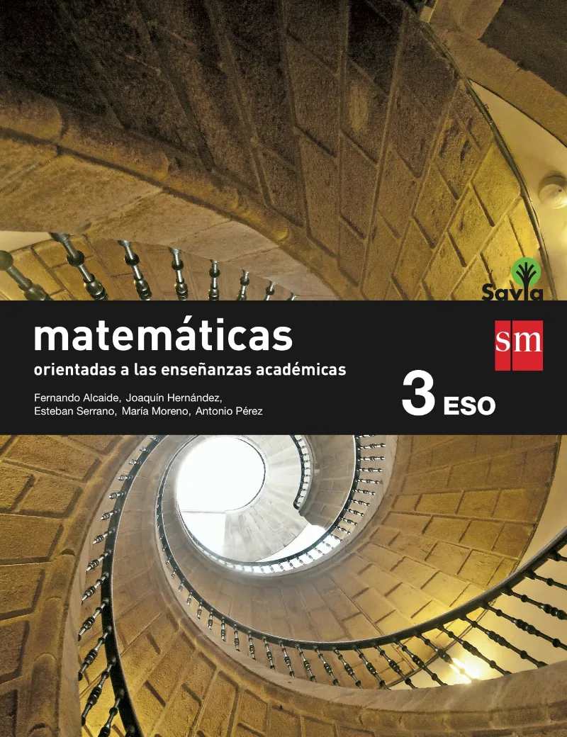 3º ESO MATEMÁTICAS B (Orientadas a las Enseñanzas Académicas) SAVIA-15