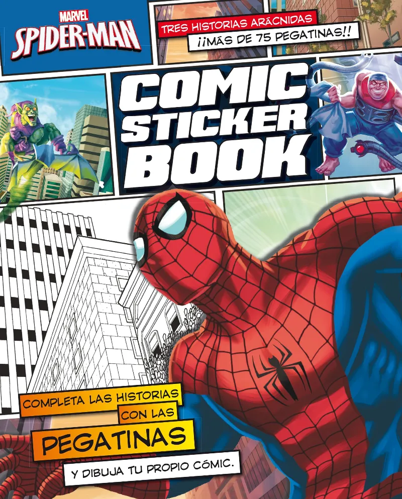 SPIDERMAN STICKER COMIC