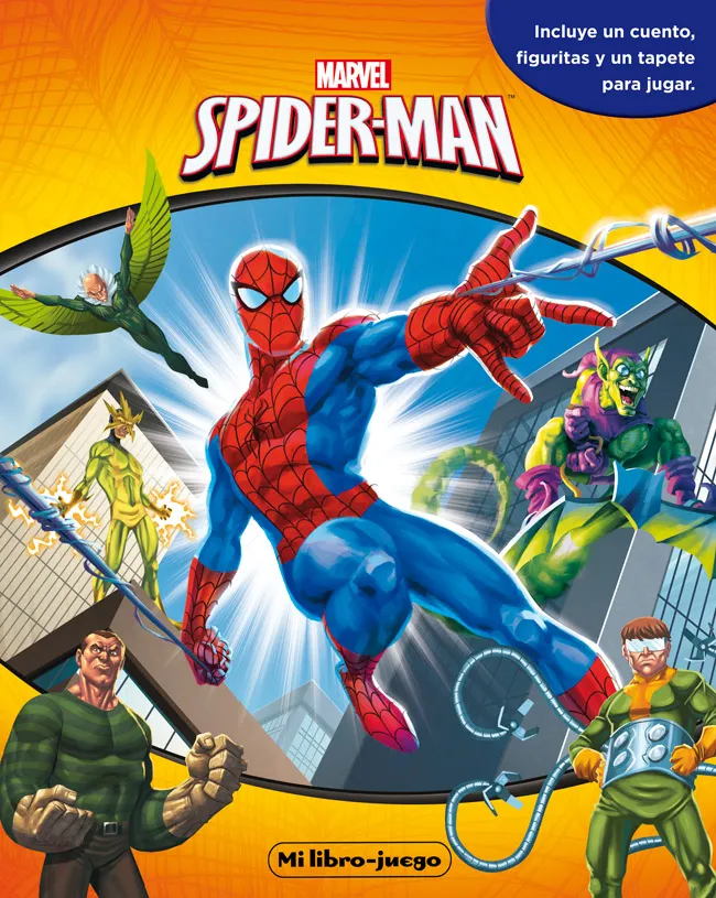SPIDERMAN MI LIBRO JUEGO