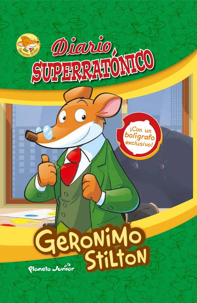 GERONIMO STILTON DIARIO SUPERRATONICO -CON UN BOLIGRAFO EXCLUSIVO-