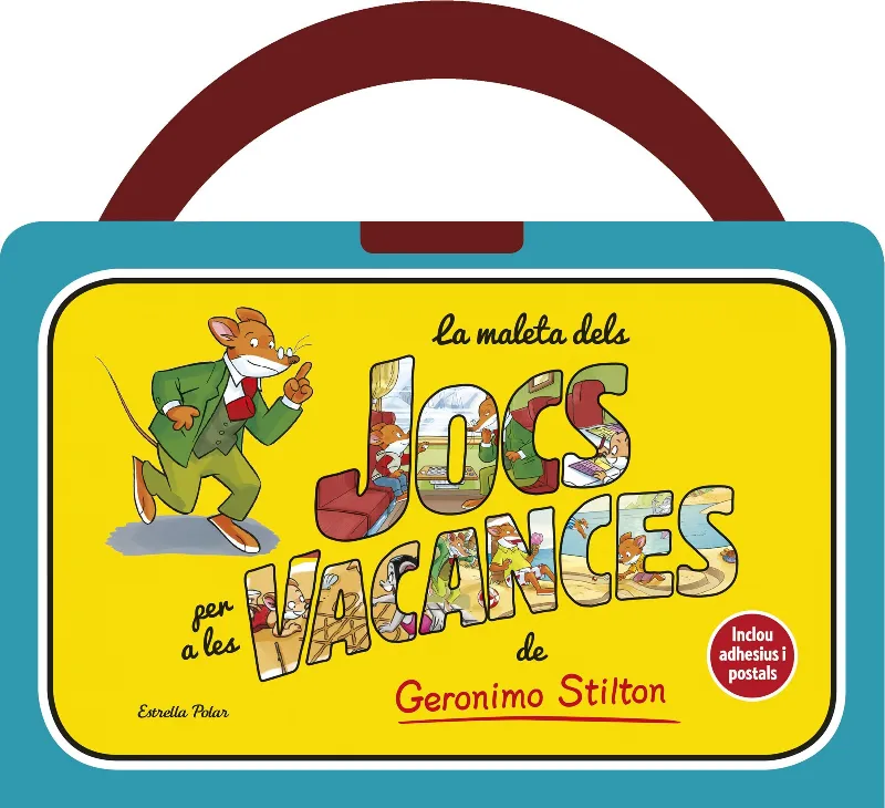 MALETA DEL JOCS PER LES VACANCES DE GERONIMO STILTON
