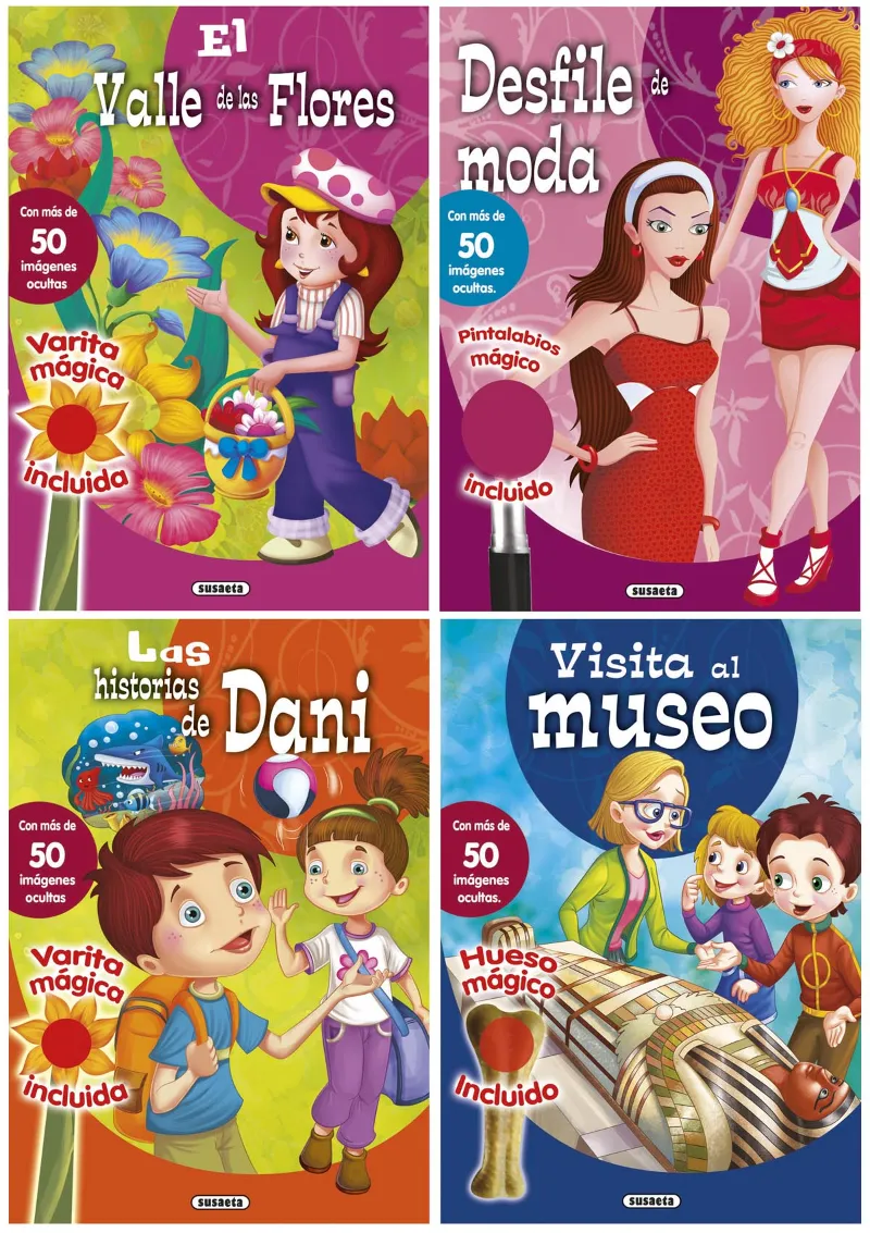 Lupa asombrosa (4 títulos)