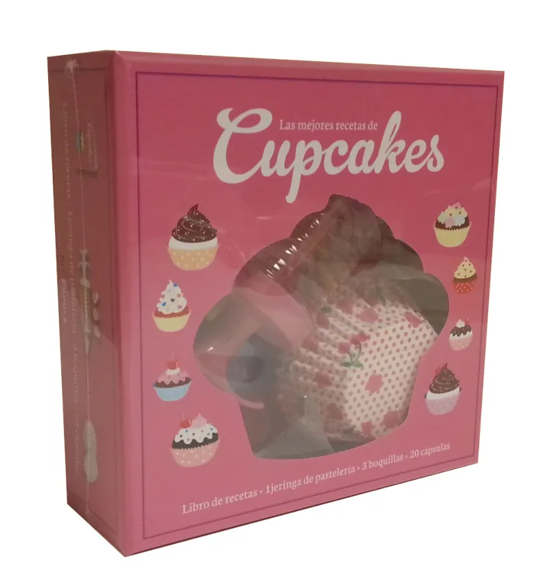 MEJORES RECETAS DE CUPCAKES,LAS -KIT-