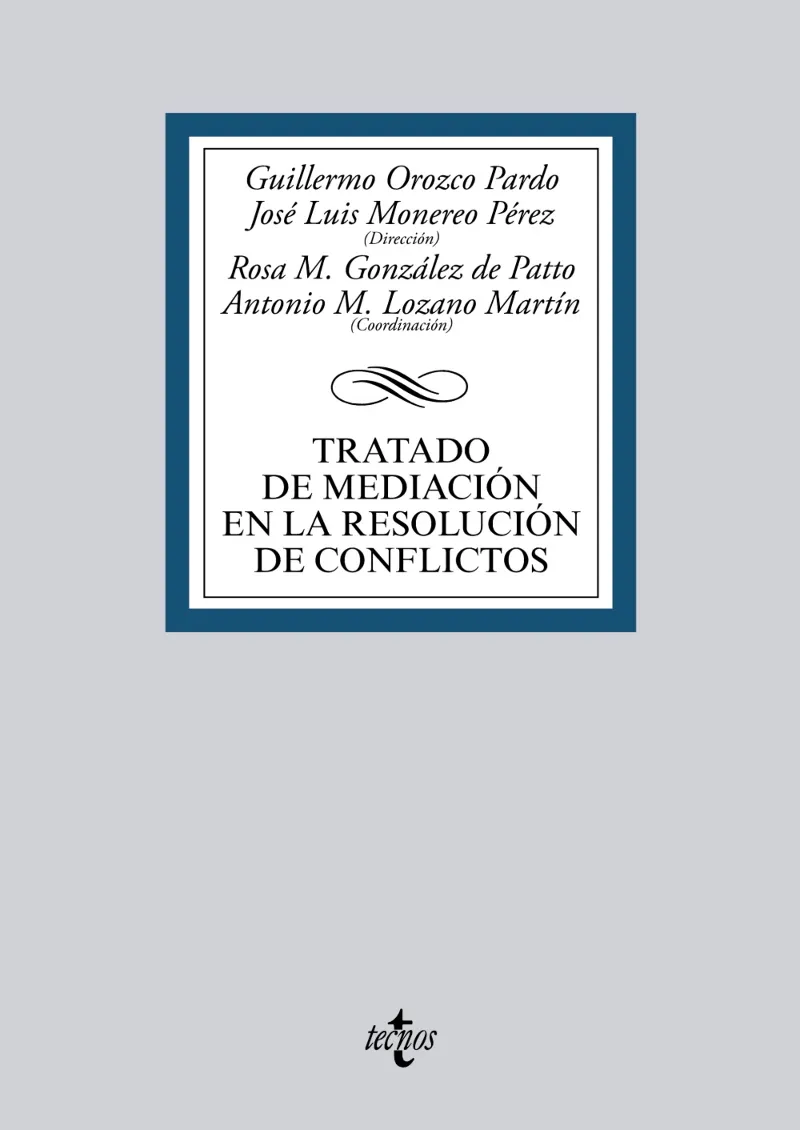 TRATADO DE MEDIACION EN LA RESOLUCION DE CONFLICTOS