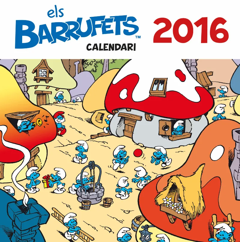 CALENDARI 2016 ELS BARRUFETS