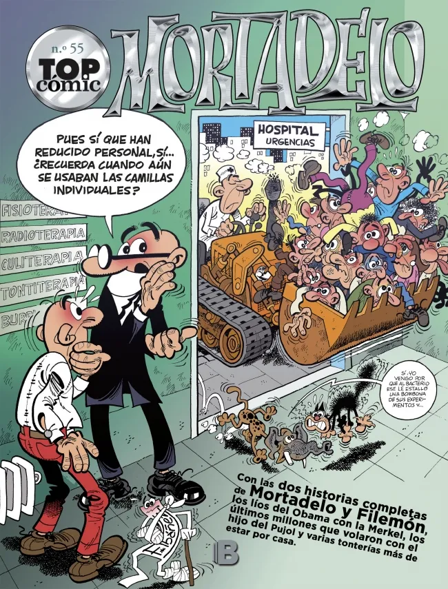 TOP COMIC MORTADELO VOL 55