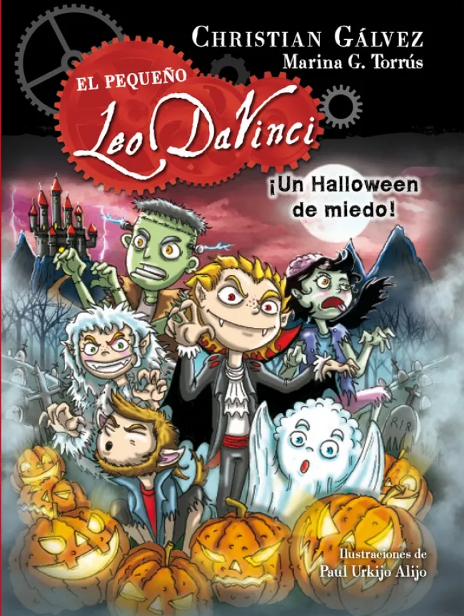 PEQUEÑO LEO DA VINCI 07,EL UN HALLOWEEN DE MIEDO