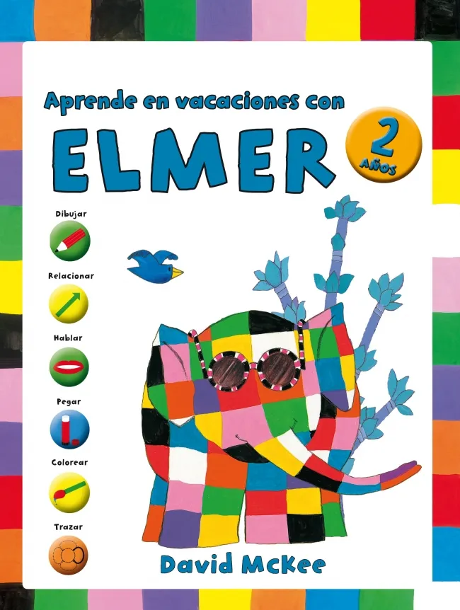 APRENDE EN VACACIONES CON ELMER -2 AÑOS-