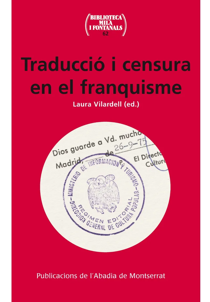 TRADUCCIO I CENSURA EN EL FRANQUISME