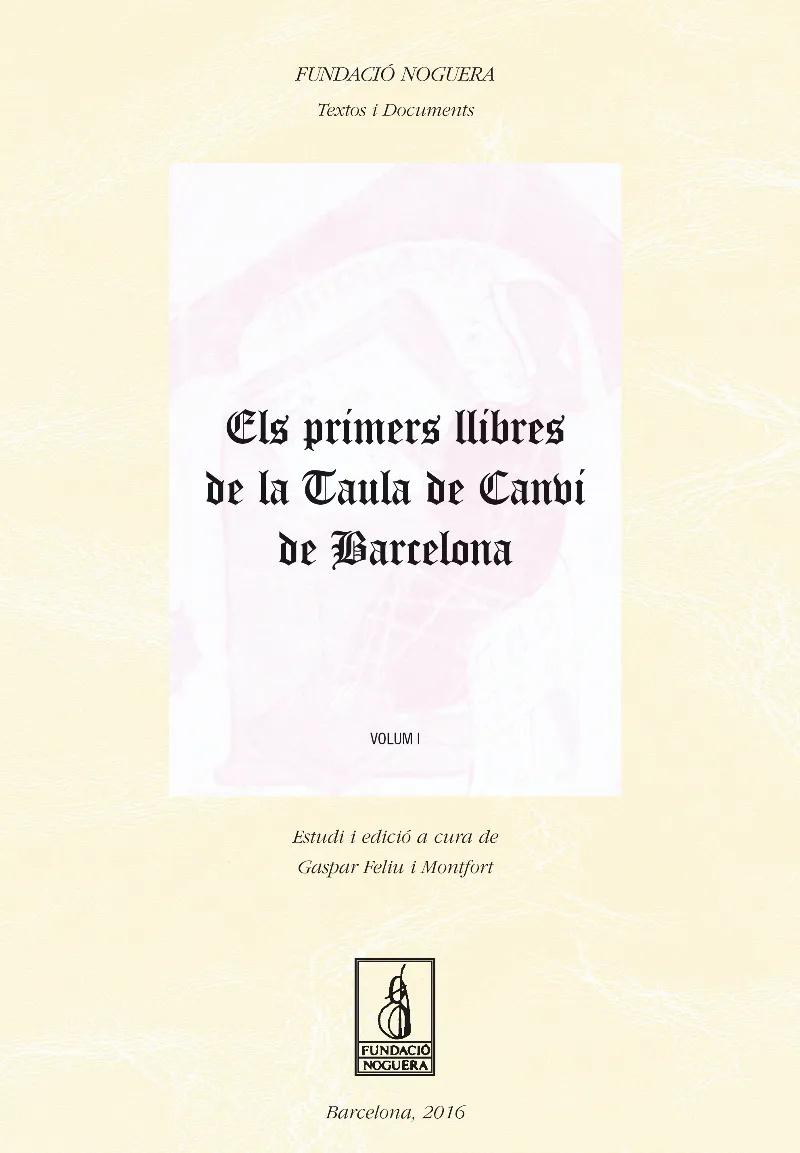 Els primers llibres de la Tuala de Canvi de Barcelona
