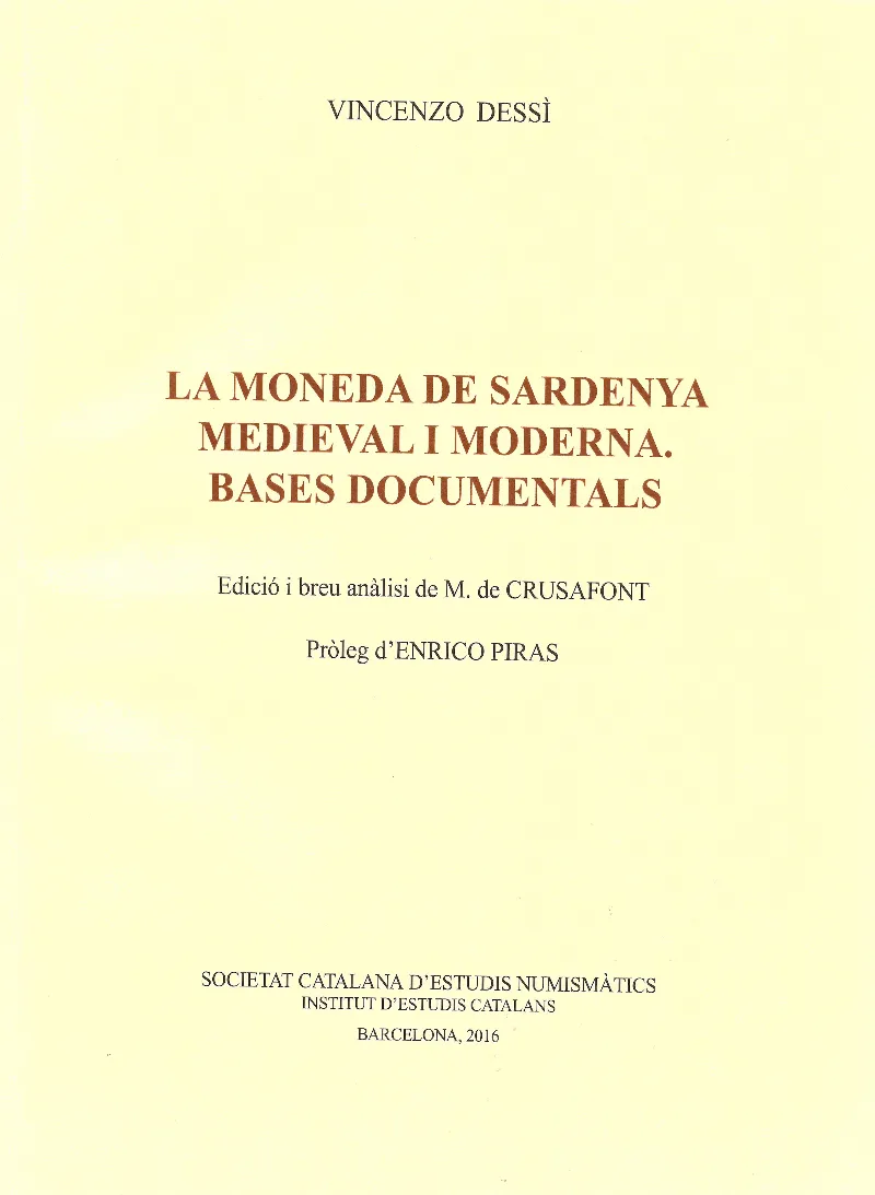 La Moneda de Sardenya medieval i moderna