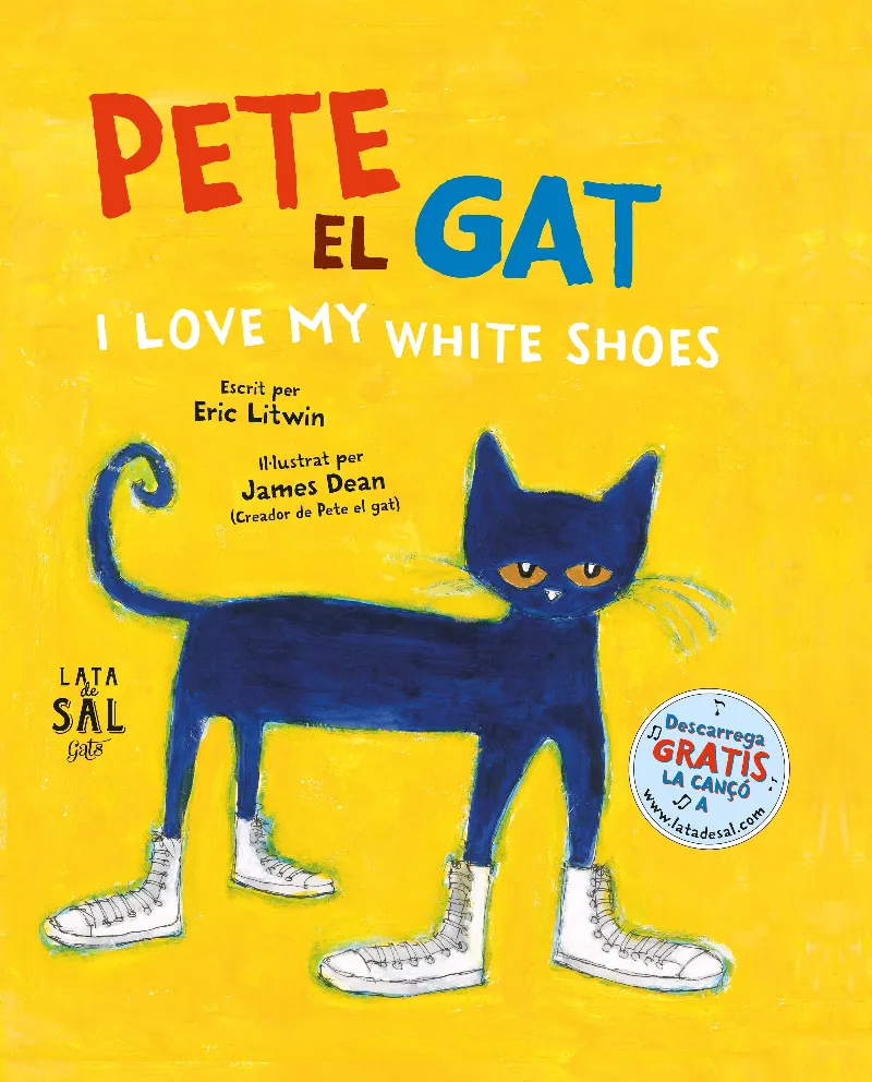 PETE EL GAT I LOVE MY WHITE SHOES -CATALA- DESCARREGA GRATIS LA CANÇO-