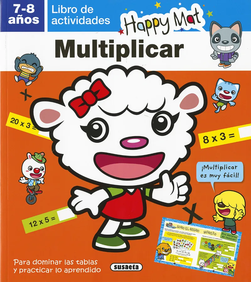 Multiplicar 7-8 años