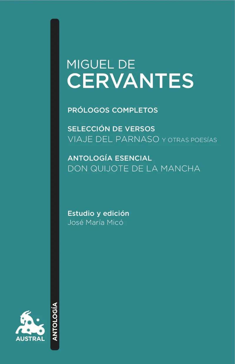 MIGUEL DE CERVANTES -ANTOLOGIA TAPA DURA-