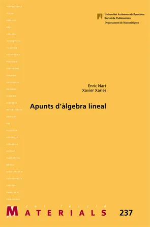 Apunts d'àlgebra linial