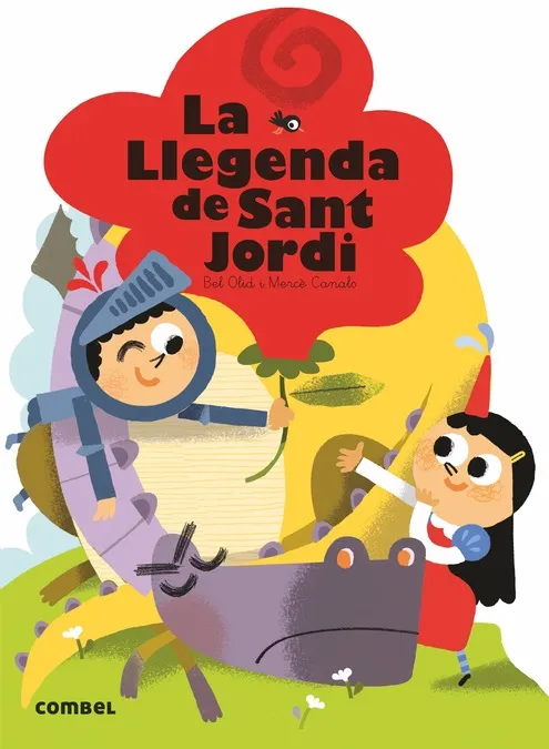 LA LLEGENDA DE SANT JORDI (LLETRA LLIGADA)