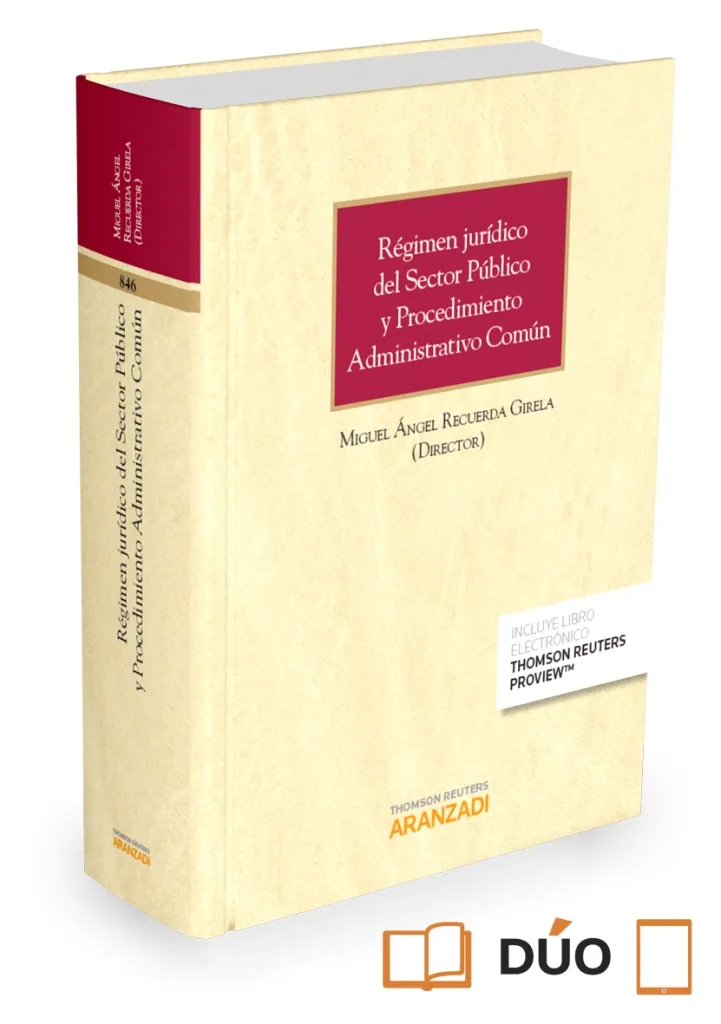 RÉGIMEN JURÍDICO DEL SECTOR PÚBLICO Y PROCEDIMIENTO ADMINISTRATIVO COMÚN (PAPEL+EBOOK)