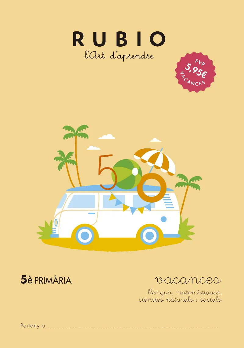 RUBIO VACANCES 5E PRIMARIA