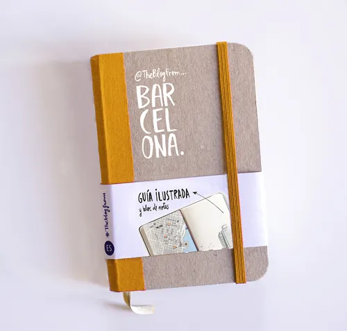 @THEBLOGFROM BARCELONA. ILLUSTRATED GUIDE AND NOTEBOOK