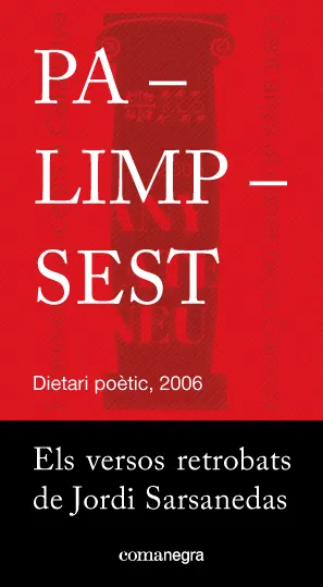 PALIMPSEST -DIARI POETIC 2006-