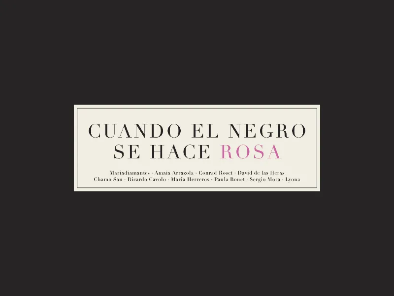 Cuando el negro se hace rosa