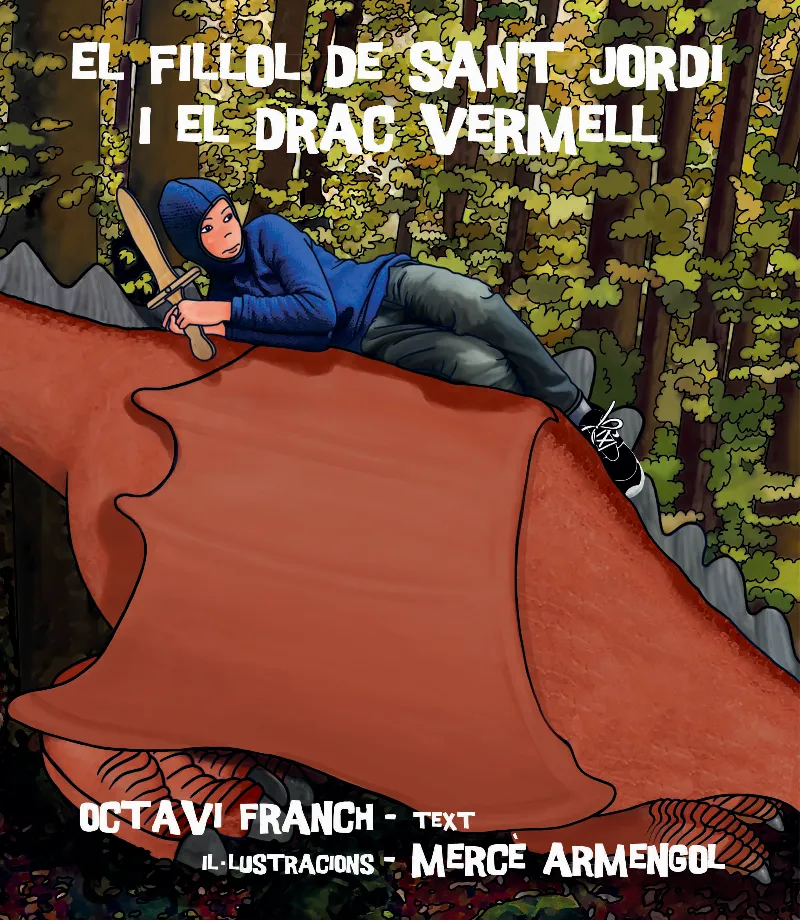 El fillol de Sant Jordi i el drac vermell