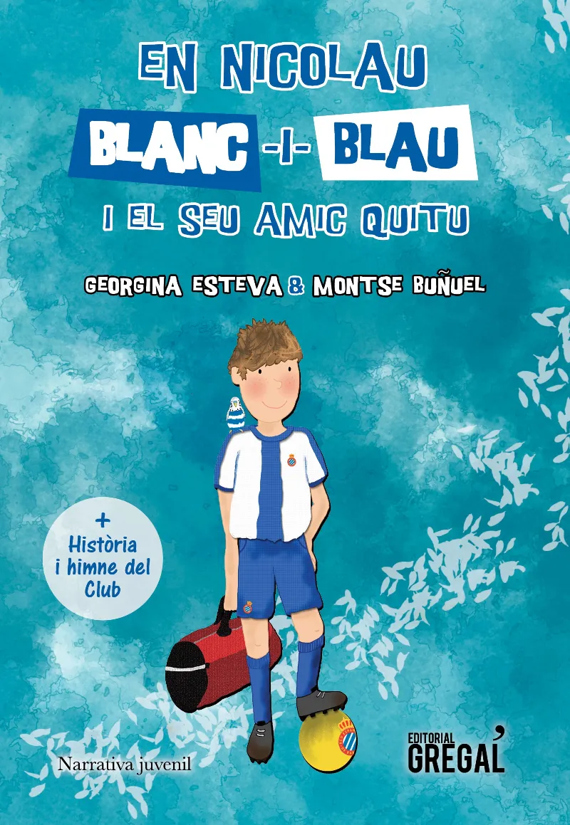 En Nicolau blanc-i-blau i el seu amic Quitu