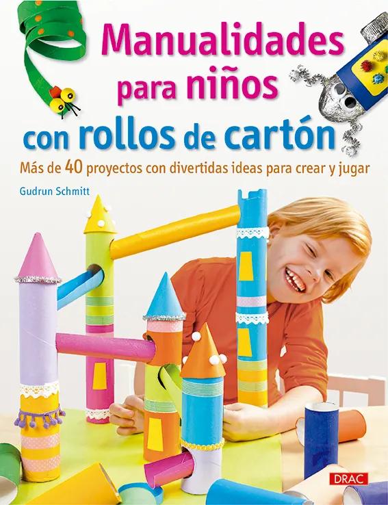 Manualidades para niños con rollos de cartón
