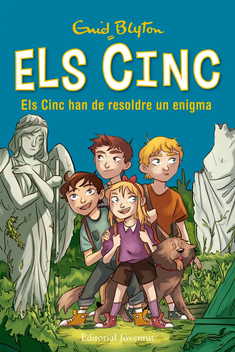ELSCINC.ELS CINC HAN DE RESOLDRE UN ENIGMA