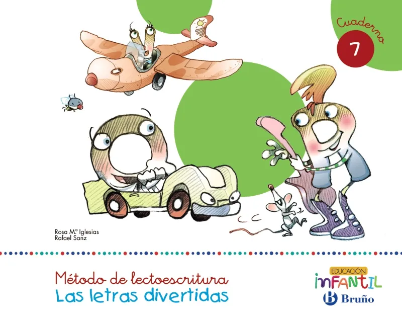 Las letras divertidas Pauta Cuaderno 7