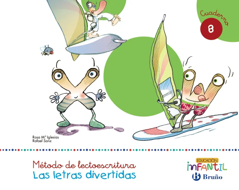 Las letras divertidas Pauta Cuaderno 8