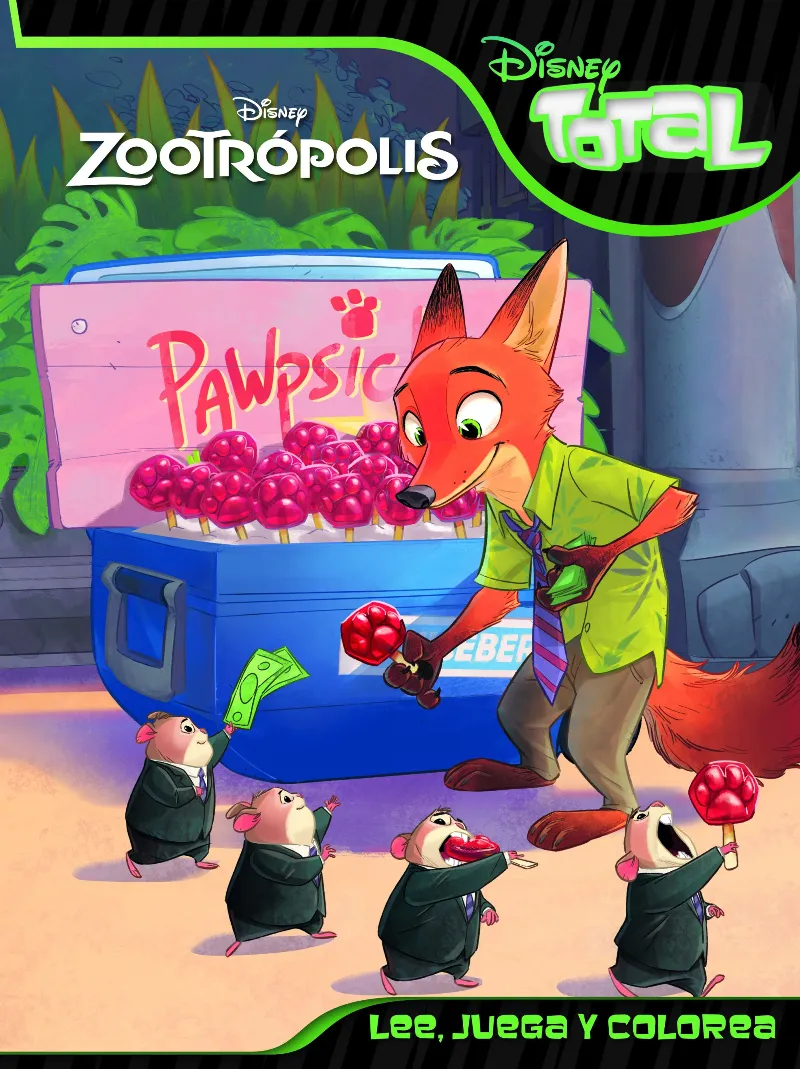 ZOOTROPOLIS DISNEY TOTAL -LEE JUEGA Y COLOREA-