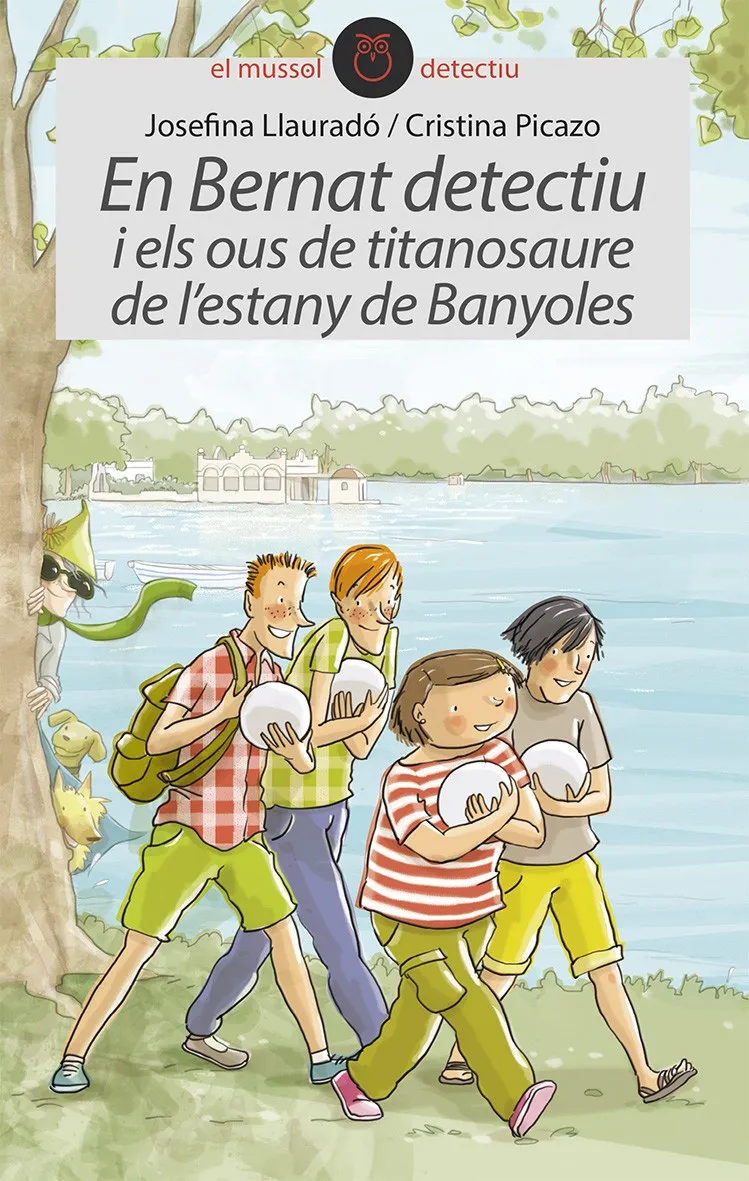 EN BERNAT DETECTIU I ELS OUS DE TITANOSAURE DE L'ESTANY DE BANYOLES