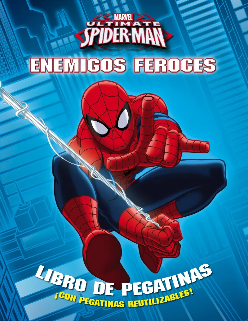 SPIDER-MA ENEMIGOS FEROCES -LIBRO DE PEGATINAS-