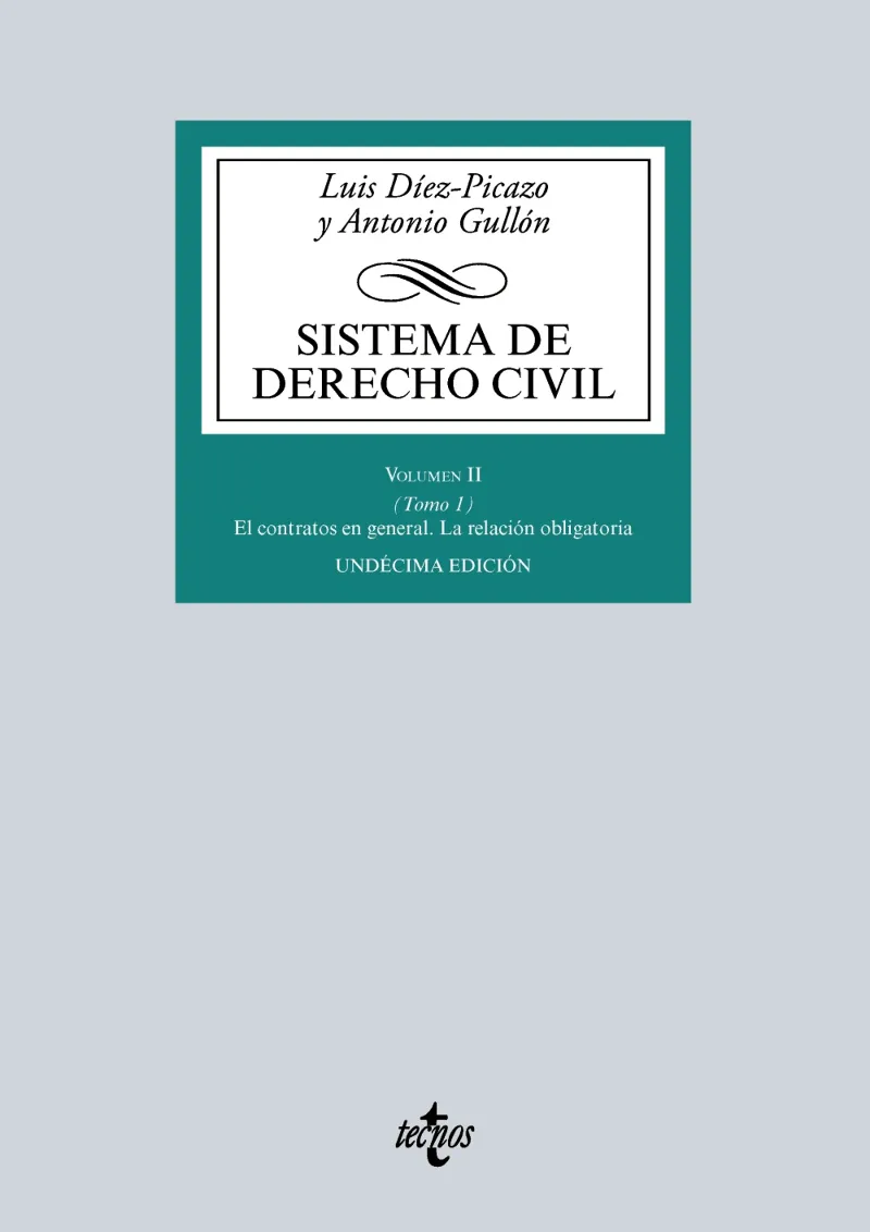 SISTEMA DE DERECHO CIVIL VOL.II TOMO I -11 ED.-