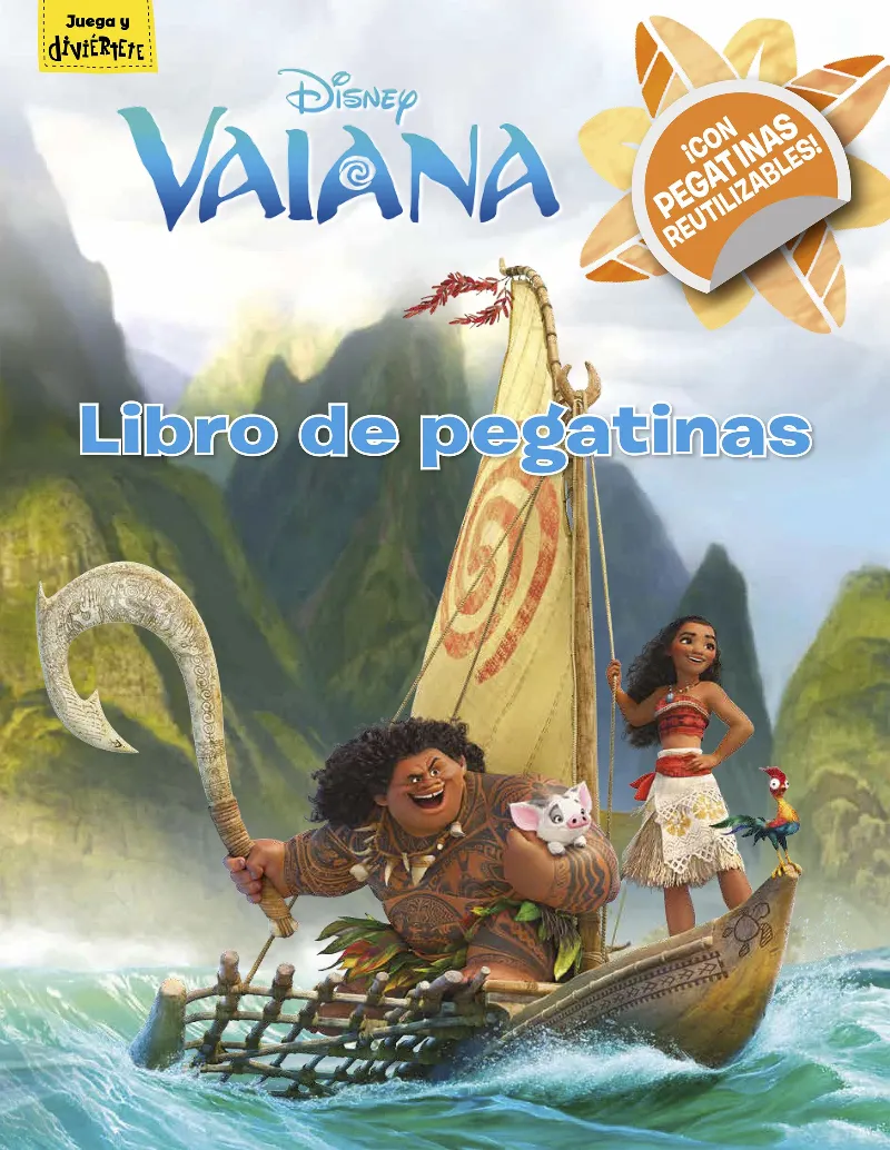 VAIANA LIBO DE PEGATINAS