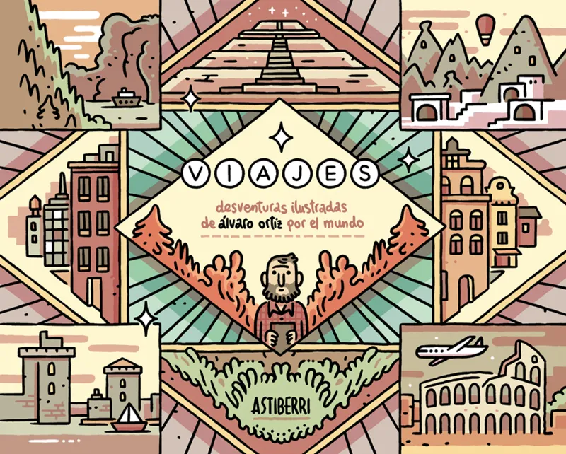 VIAJES: DESVENTURAS ILUSTRADAS DE ALVARO ORTIZ POR EL MUNDO