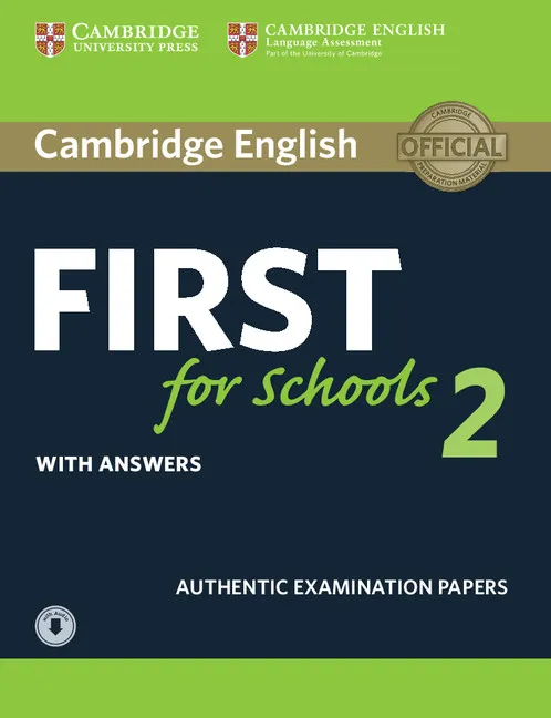 FC CAMBRIDGE FCE FOR SCHOOLS 2 SB + KEY + AUDIO