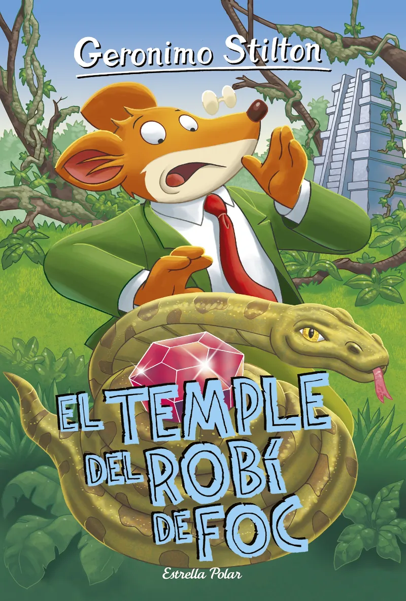 GERONIMO STILTON 48 - EL TEMPLE DEL ROBI DE FOC-