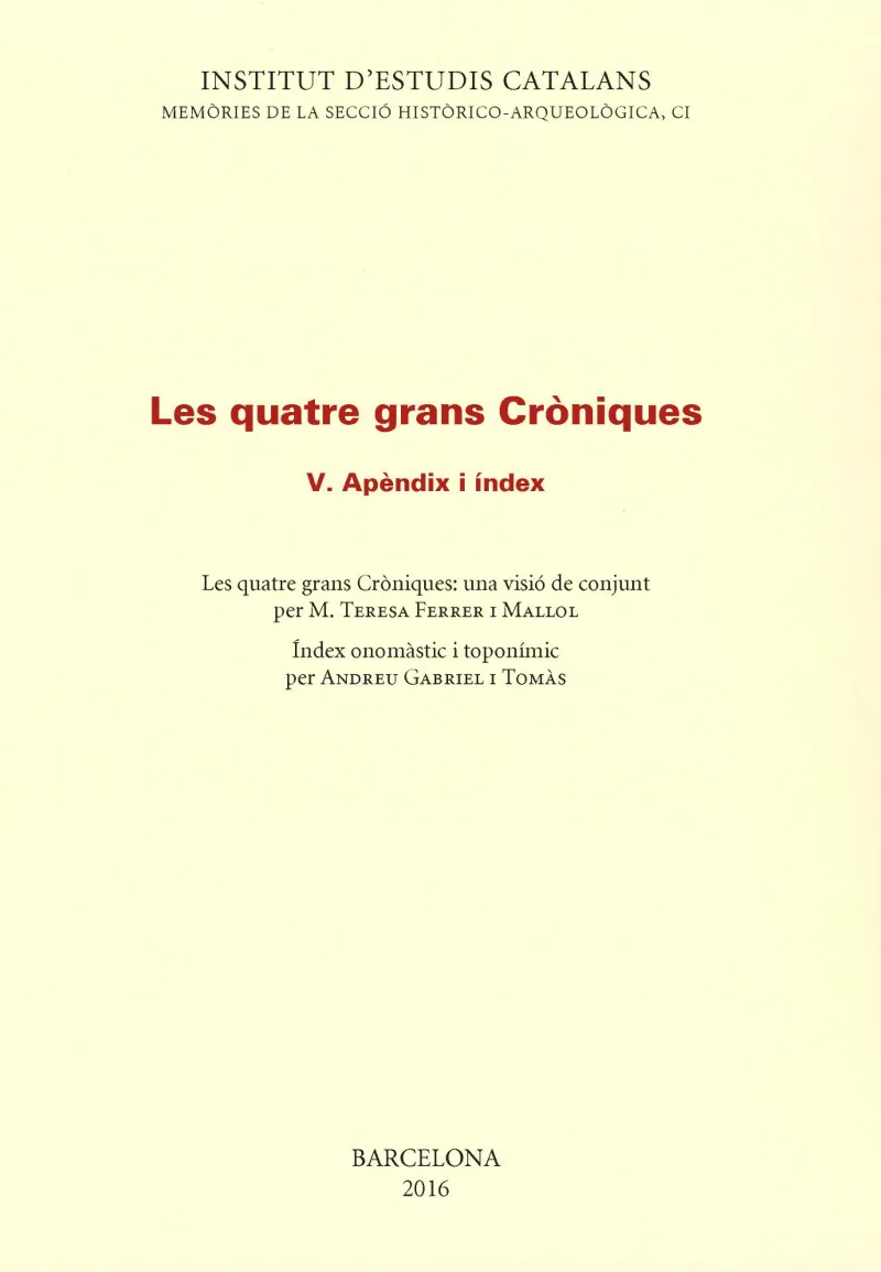 Les Quatre grans cròniques